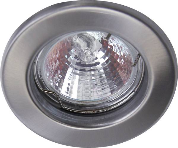 Heitronic 23550 DL5701 Einbauleuchte   LED GU5.3 35 W Edelstahl (gebürstet)