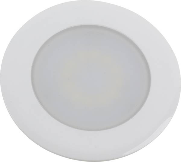 Heitronic 500034 Casablanca LED-Einbauleuchte   LED LED fest eingebaut 2 W Weiß