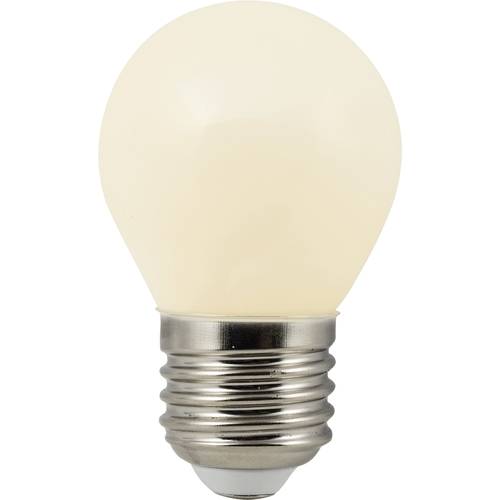 Heitronic 15026 LED EEK E (A - G) E27 Tropfenform 4 W = 35 W Warmweiß (Ø x L) 45 mm x 74 mm nicht dimmbar 1 St.