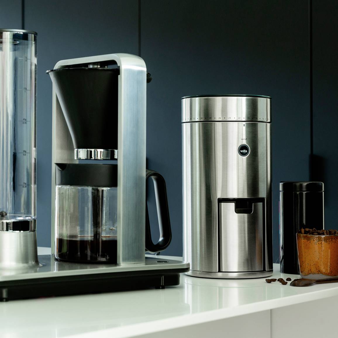 Wilfa Kaffeemühle Uniform WSFB-100S silber 80 WattBürokleinmaterial-2