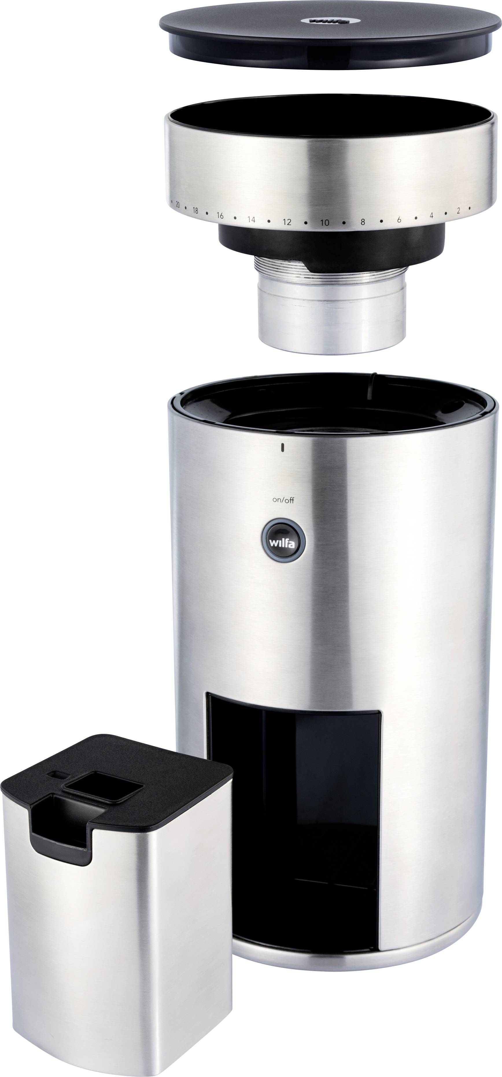Wilfa Kaffeemühle Uniform WSFB-100S silber 80 WattBürokleinmaterial-3