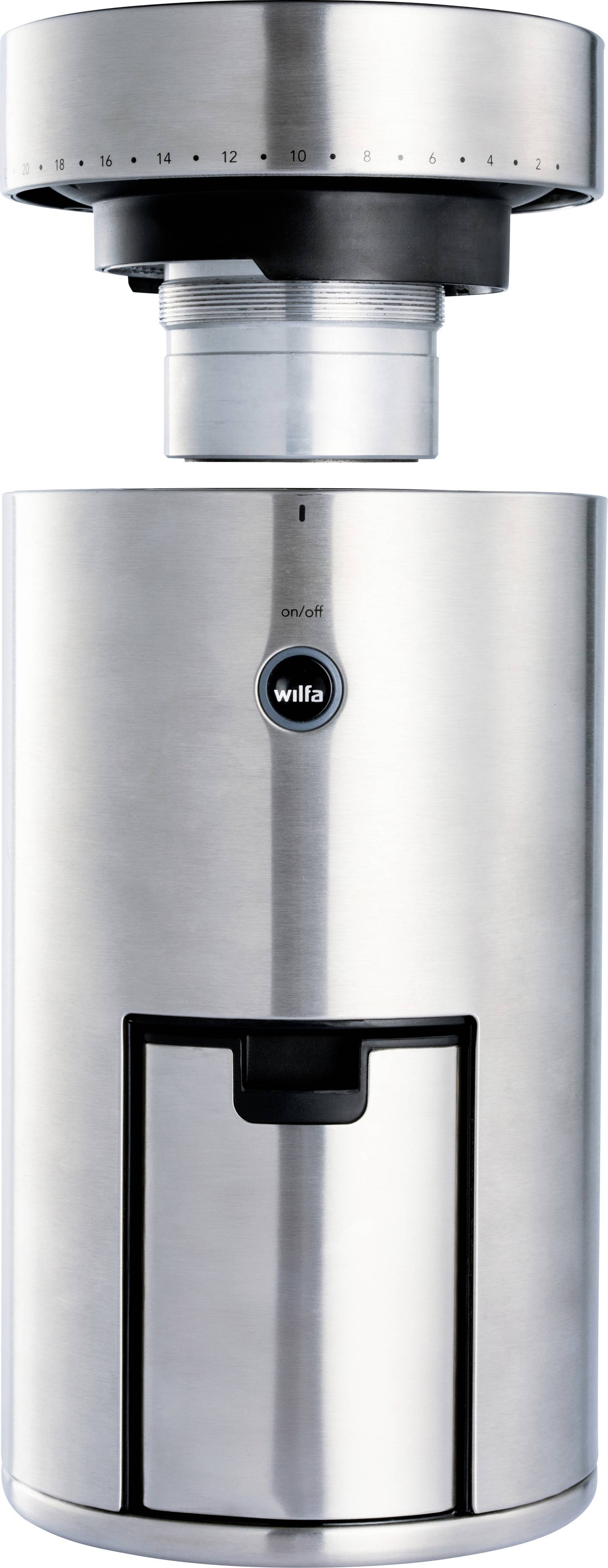 Wilfa Kaffeemühle Uniform WSFB-100S silber 80 WattBürokleinmaterial-5