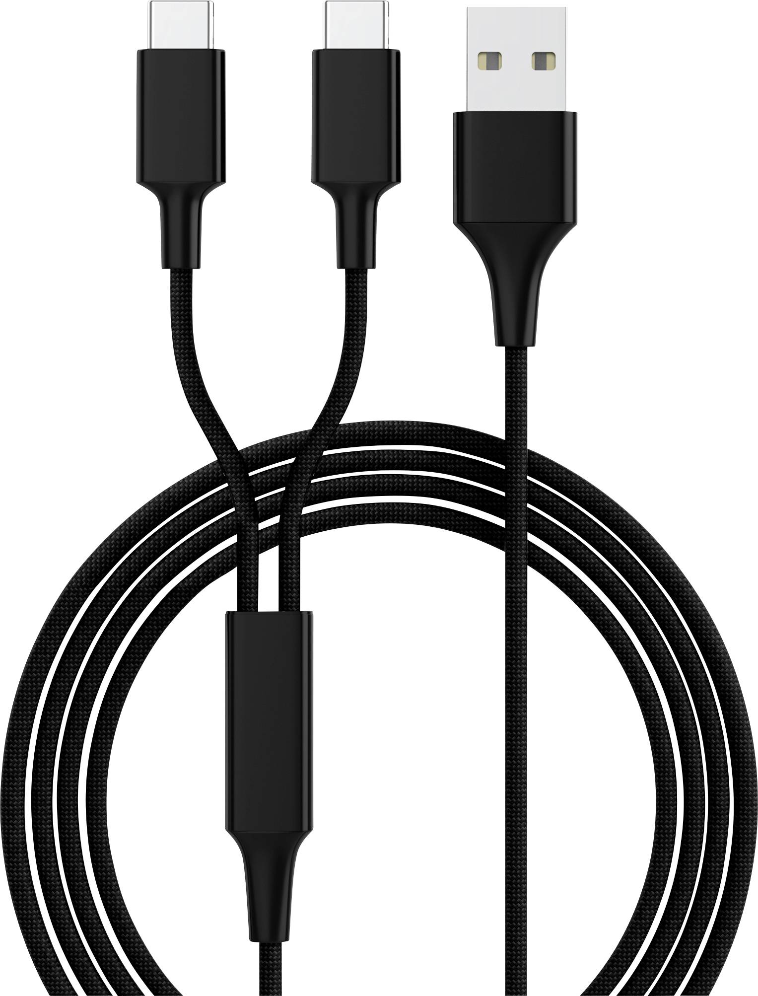 SMRTER Hydra DUO Ladekabel, Typ USB-C, black retail