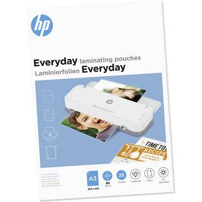 HP Laminierfolie DIN A3 80 micron glänzend 25 St.-0
