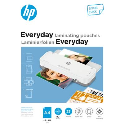 HP Laminierfolie DIN A4 80 micron glänzend 25 St.-0
