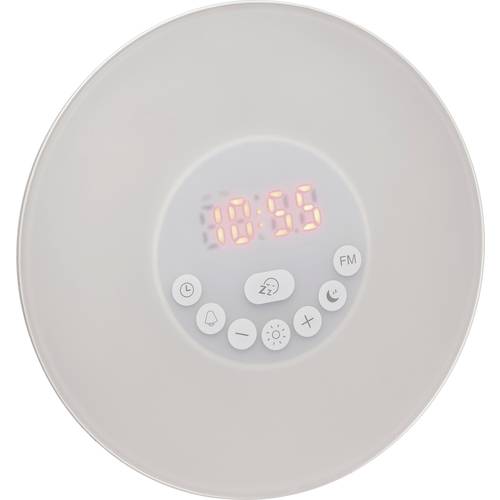 TFA Dostmann 60.2019.02 Quarz Wecker Weiß