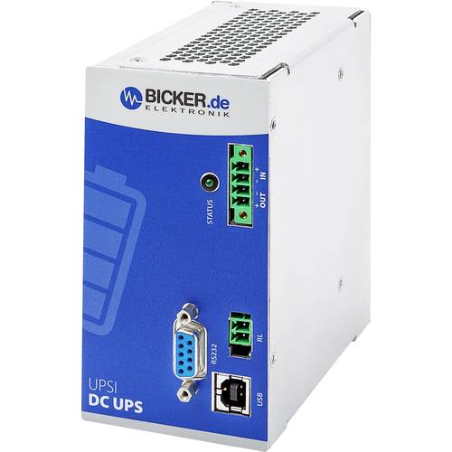 Bicker Elektronik UPSI-2406DP2 Industrielle USV-Anlage (DIN Rail)