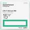 'Hewlett Packard Enterprise LTO-7 Ultrium RW Datenkassette, 15TB Speicherkapazität mit grünem Streifen auf der Verpackung.'