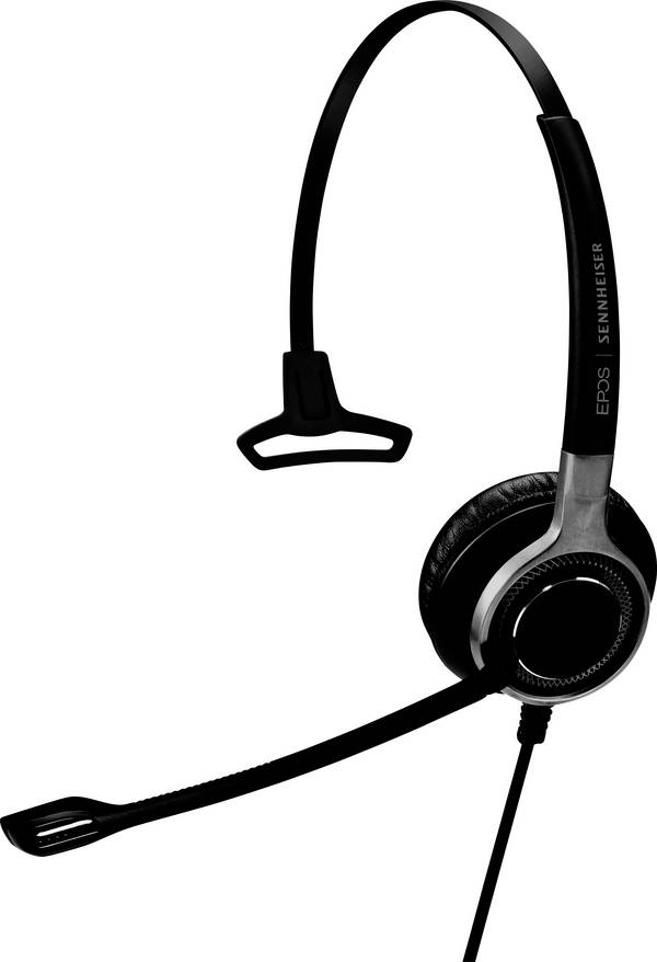 EPOS Impact SC 638  On Ear Headset kabelgebunden Mono Schwarz  Lautstärkeregelung, Mikrofon-Stummschaltung Telefon