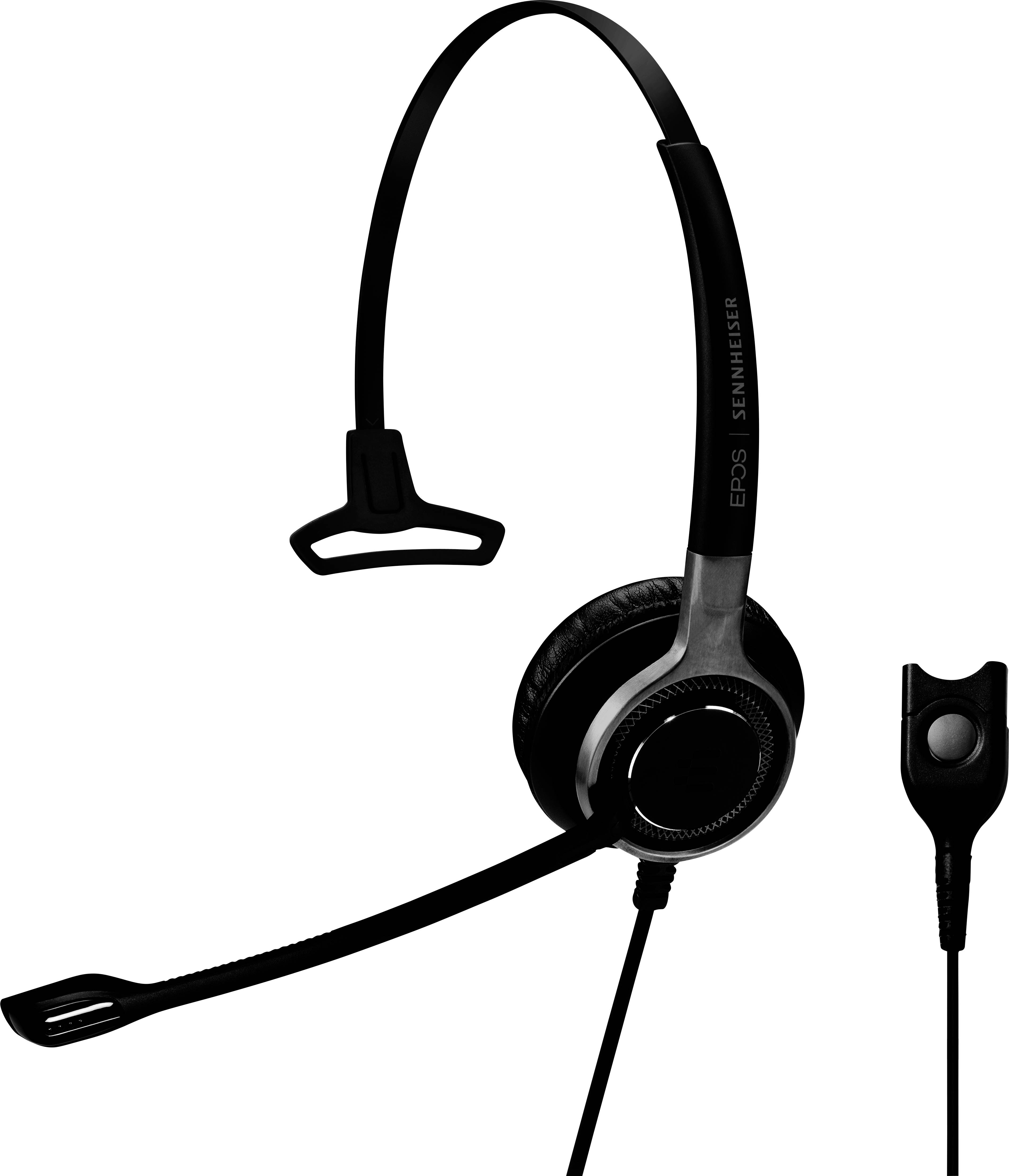 Leichtes, einseitiges Headset mit Mikrofon und USB-Anschlusskabel, geeignet für Telefonate oder Audiowiedergabe.