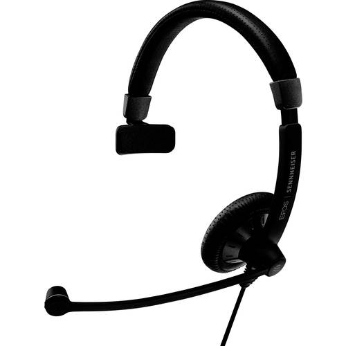EPOS SC 45 USB MS On Ear Headset kabelgebunden Mono Schwarz Noise Cancelling Lautstärkeregelung, Mikrofon-Stummschaltung...