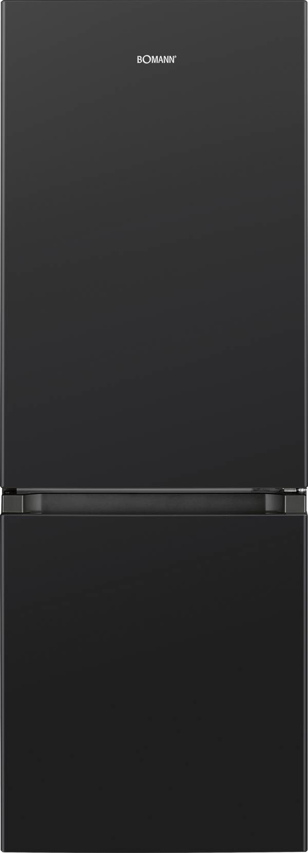 Bomann KG 320.2 schwarz Kühl-Gefrier-Kombination EEK: E (A - G) 165 l Schwarz