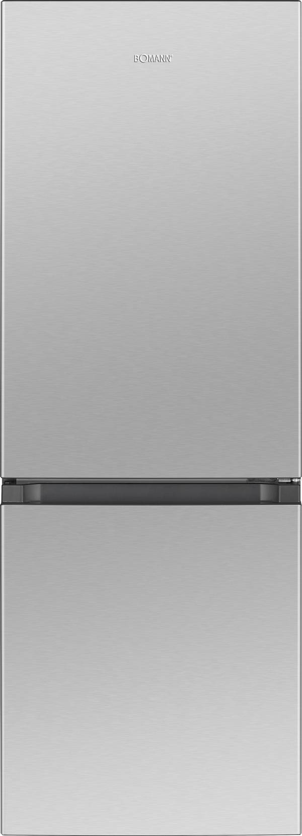 Bomann Kühl-/Gefrierkombination KG 322.1 inox, 175 Liter, NEU