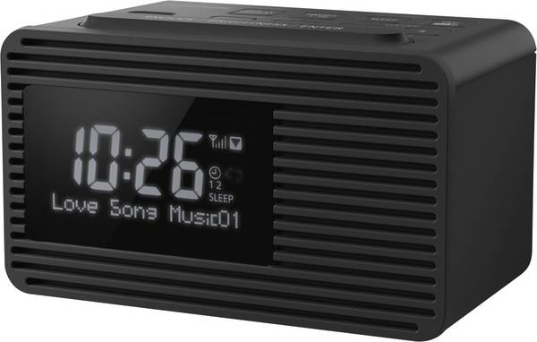 Panasonic RC-D8EG-K Radiowecker DAB+, UKW USB   Schwarz