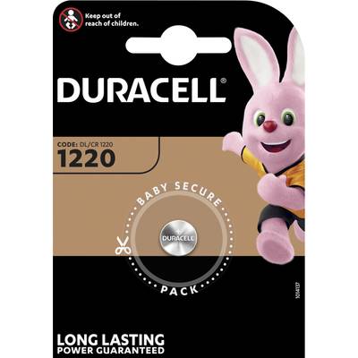 Duracell DL1220 Knopfzelle CR 1220 Lithium 35 mAh 3 V 1 St.