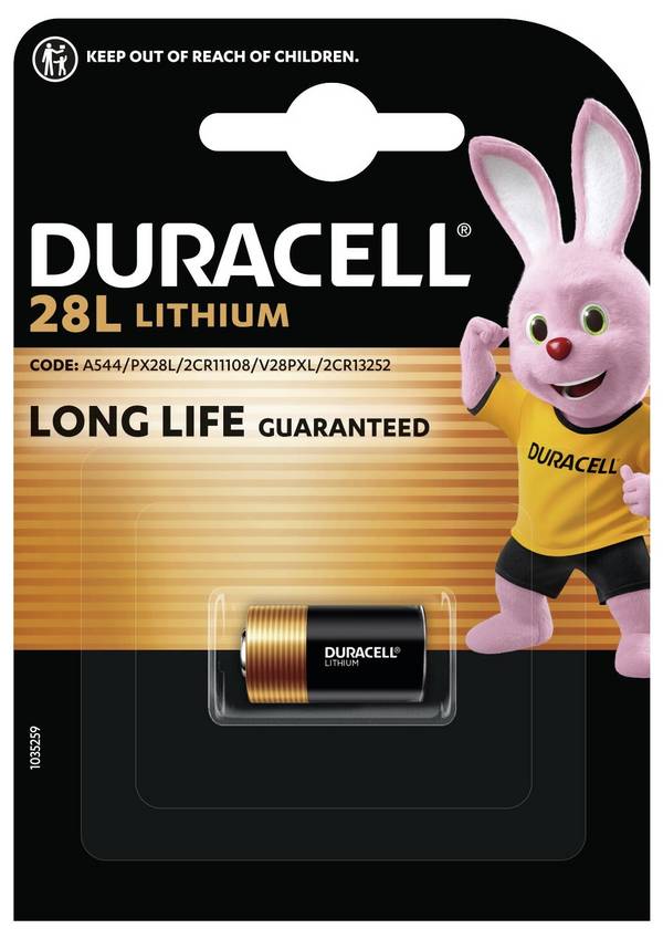 Duracell PX28 Fotobatterie 4SR44 Lithium 150 mAh 6 V 1 St.