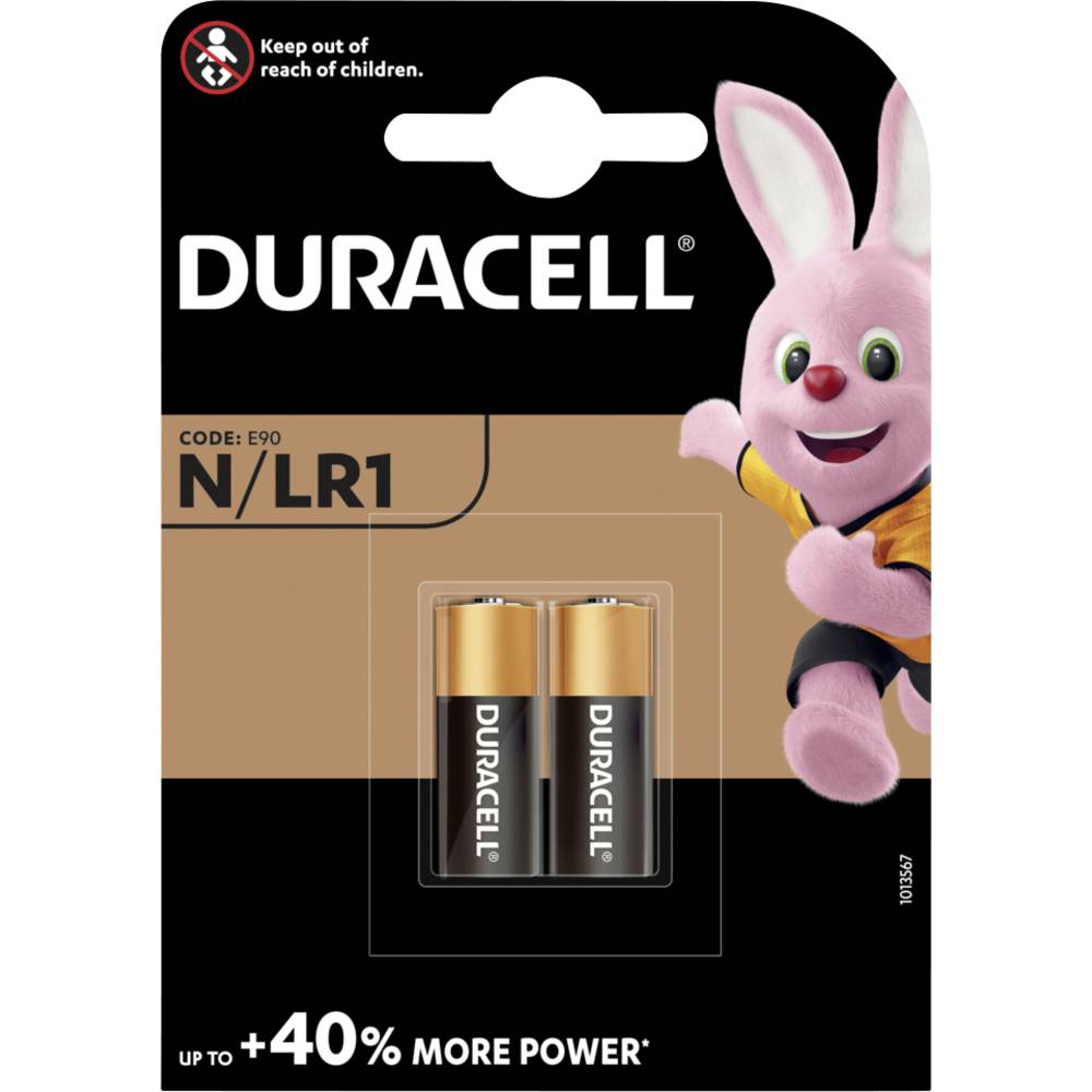 Duracell Batterij Mn 9100 Security Alkaline 2stuks