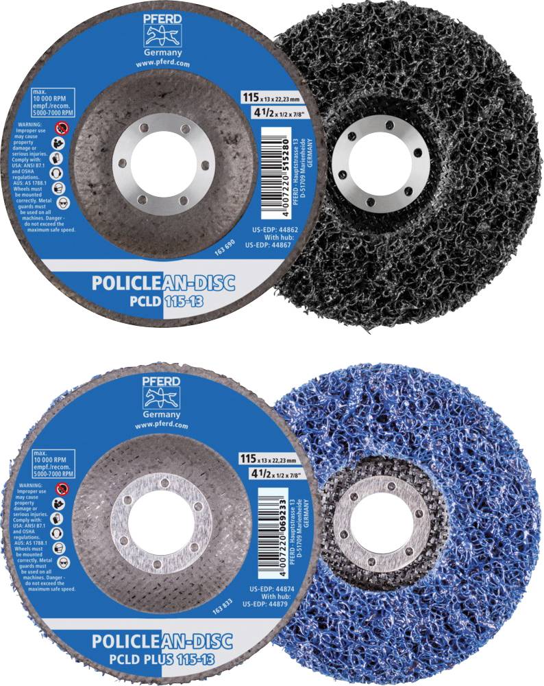 PFERD 44698004 POLICLEAN-PLUS-Disc PCLD PLUS 125-13 Ø 125 mm 1 Stück (44698004)