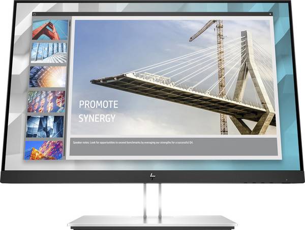 HP E24i G4 LED-Monitor  EEK D (A - G) 61 cm (24 Zoll) 1920 x 1200 Pixel 16:10 5 ms VGA, HDMI®, DisplayPort, USB-A (USB 3.2 Gen 1) IPS LED