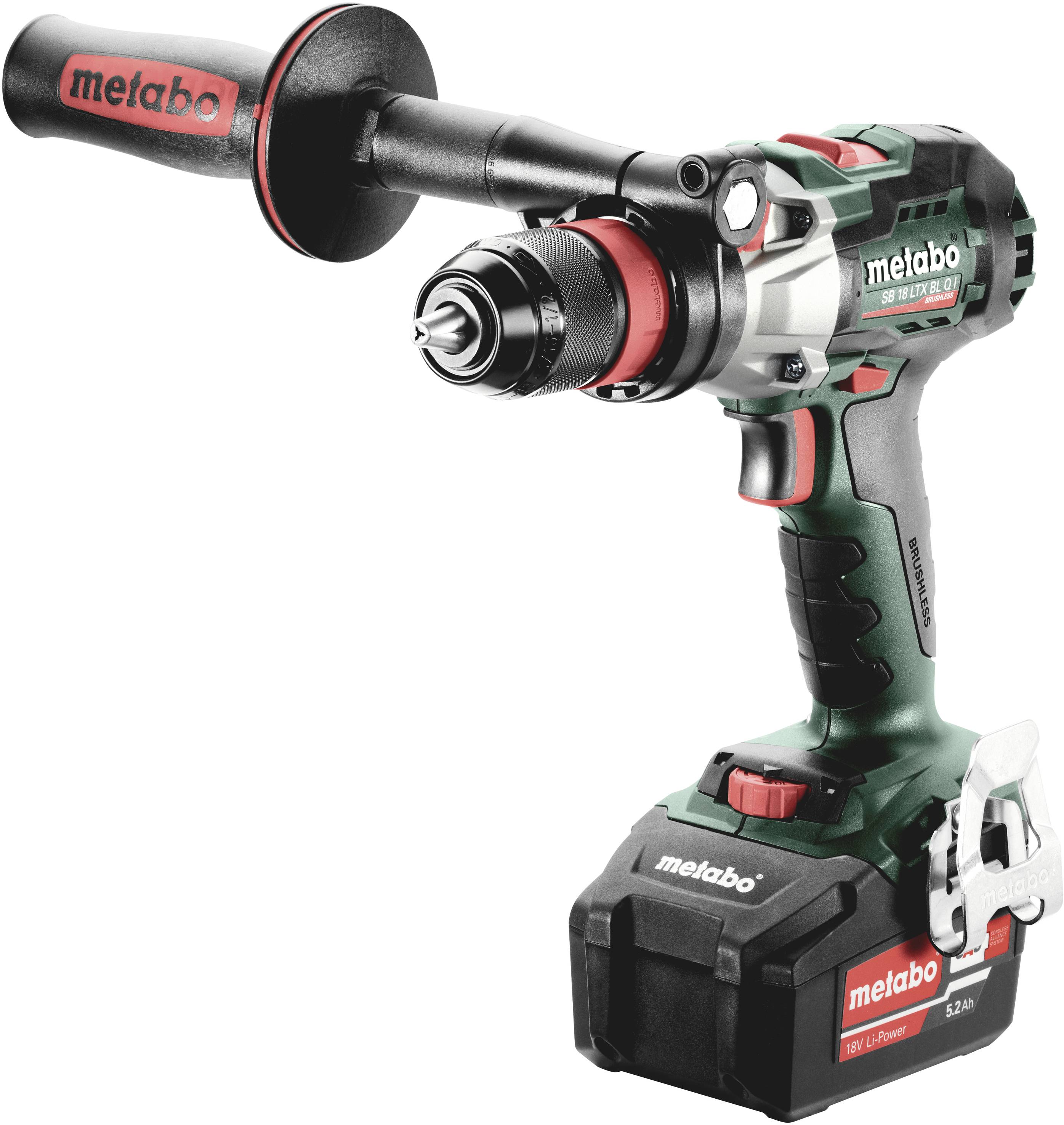 Metabo SB 18 LTX BL Q I Slagborrmaskin batteri inkl. 2x batterier, inkl. väska, inkl. laddare