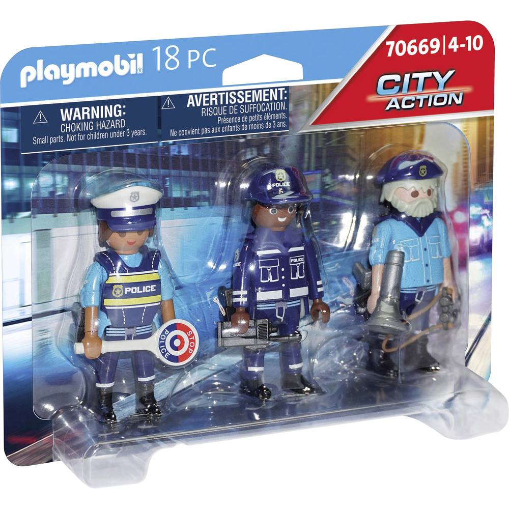 PLAYMOBIL City Action Figurenset politie (70669)