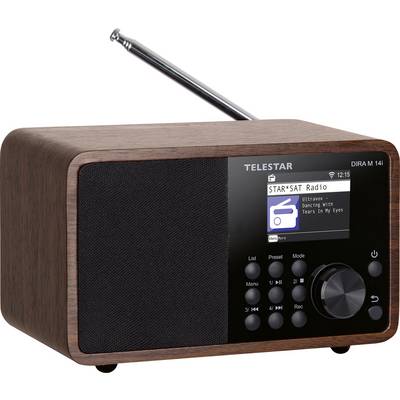 Telestar DIRA M 14i Internet Tischradio Internet, DAB+, UKW AUX, Bluetooth®, DLNA, USB, WLAN, Internetradio Aufnahmefunk-0