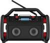 PerfectPro ROCKPRO Baustellenradio Internet, DAB+, UKW Bluetooth®, AUX, DAB+, Internetradio, UKW, WLAN Freisprechfunktion, Spotify, staubdicht, stoßfest, Weckfunktion, wiederaufladbar Schwarz
