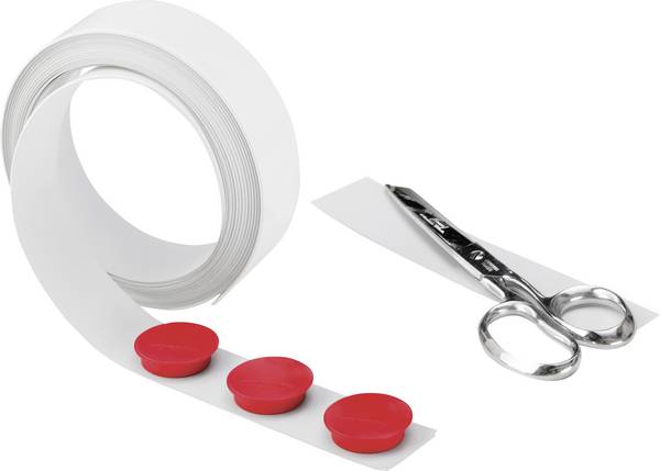 magnetoplan Metallband (L x B x H) 5 m x 35 mm x 0.3 mm selbstklebend Weiß 5 m 5705105
