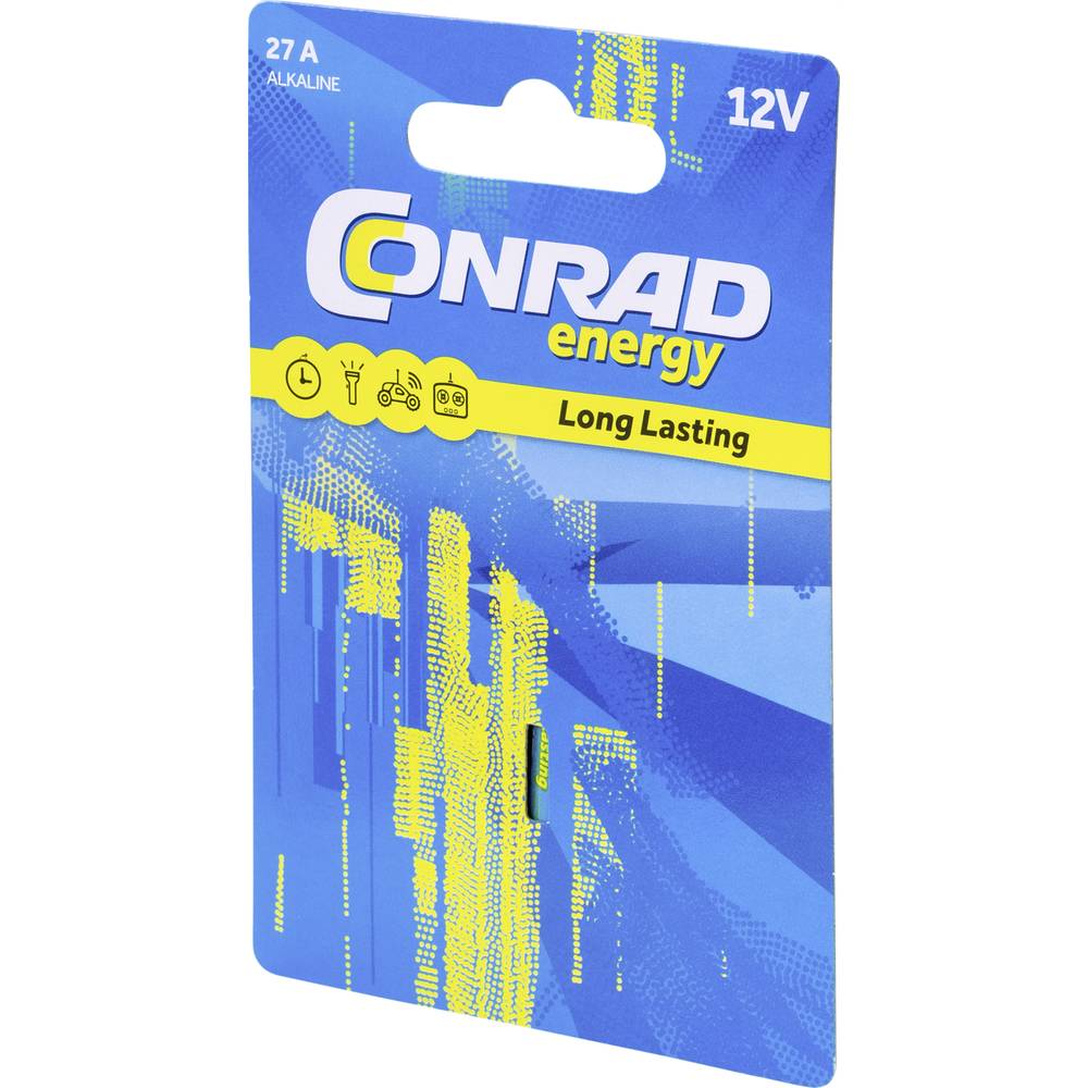 Conrad energy 27A Speciale batterij 27A Alkaline 12 V 20 mAh 1 stuk(s)