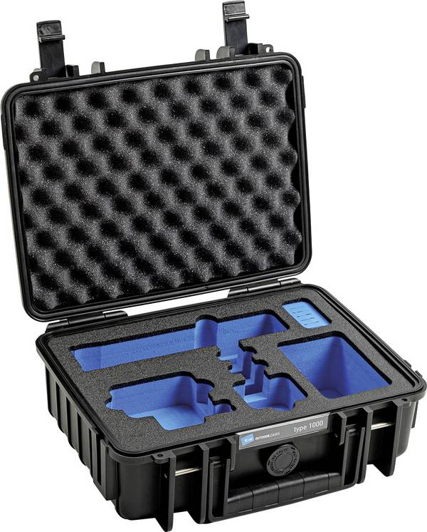 B & W International outdoor.cases Typ 1000 Kamerakoffer Innenmaß (B x H x T)=250 x 95 x 175 mm Wasserdicht