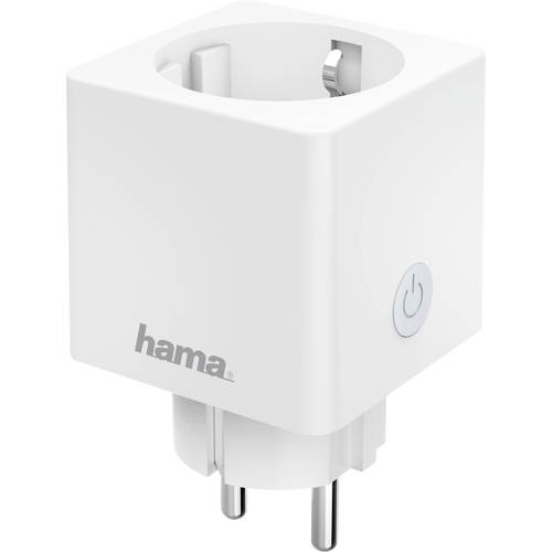 Thumbnail - hama 00176573 WLAN-Steckdose Mini, per Sprache/App steuern, zum Nachrüsten, 3.680W, 16A
