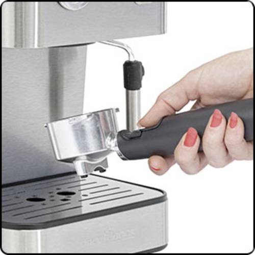 Thumbnail - Profi Cook PC-ES 1209 Espressomaschine mit Siebträger Edelstahl 850 W
