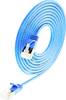 Wirewin 9120042360281 RJ45 Patchkabel CAT 6a S/STP 0.50 m Blau 1 St.