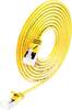 Wirewin 9120042366870 RJ45 Patchkabel CAT 6a S/STP 0.50 m Gelb 1 St.