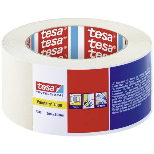 Thumbnail - tesa STANDARD 04348-00019-03 Kreppband tesakrepp® Beige (L x B) 50 m x 50 mm 1 St.
