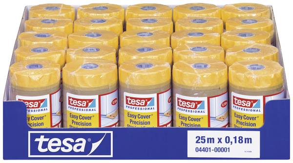 tesa  04401-00001-00 Abdeckpapier tesa Easy Cover® Orange (L x B) 25 m x 18 cm 1 St.