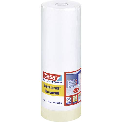 Thumbnail - tesa 04368-00008-02 Abdeckfolie tesa Easy Cover® Hellbraun (L x B) 33 m x 1.1 m 1 St.