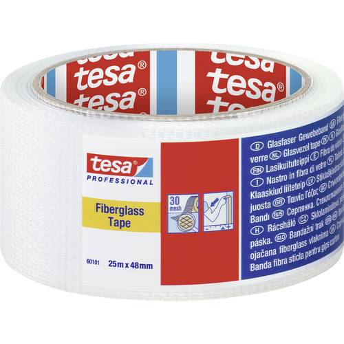 Thumbnail - tesa 60101-00000-00 Gewebeklebeband tesa® Professional Weiß (L x B) 25 m x 48 mm 1 St.
