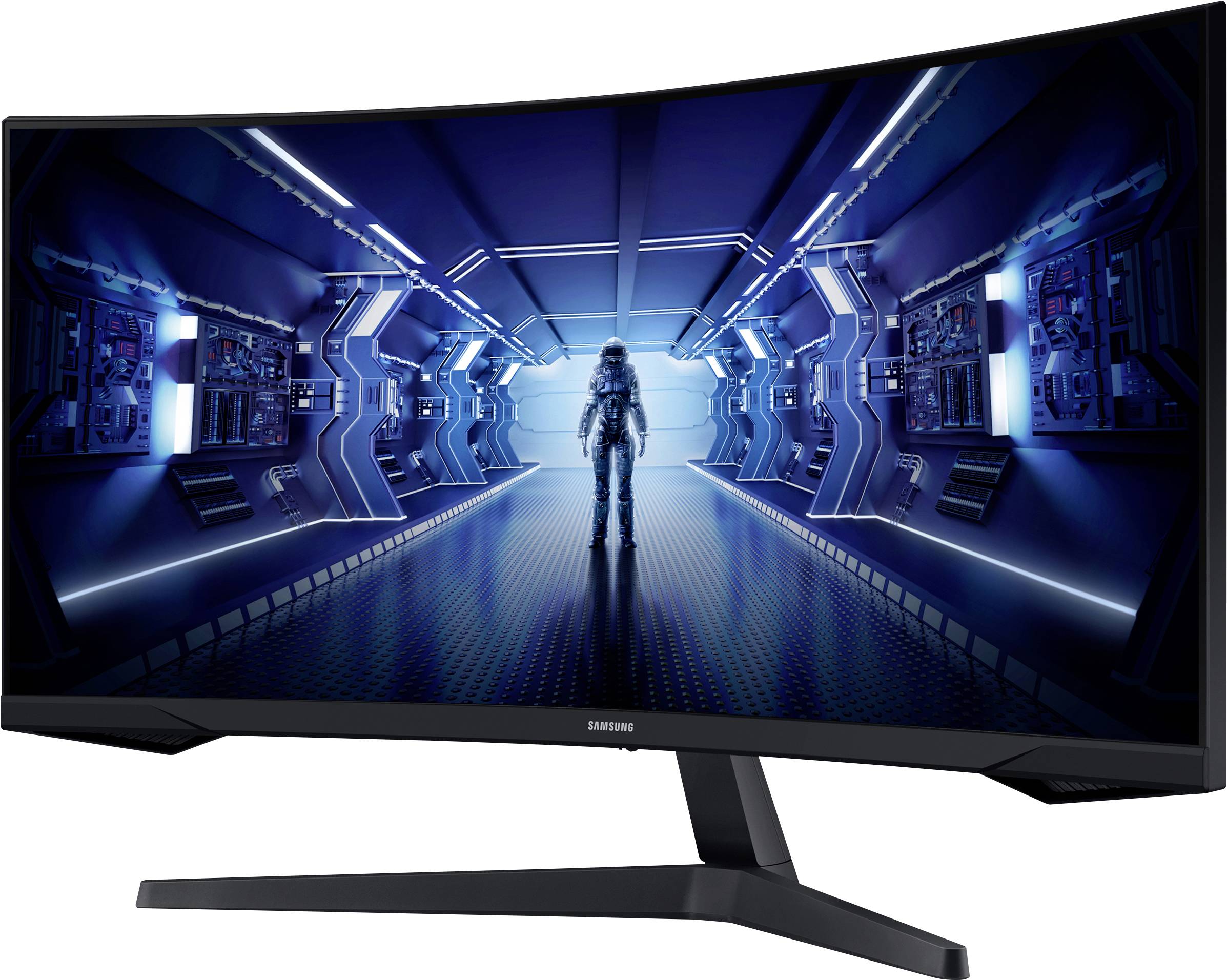 SAMSUNG LC34G55TWWR Odyssey G5 86,36cm 34Zoll 21:9 UWQHD 3440x1440 250cm/m2 3000:1 1ms 165Hz 1.000R black-4