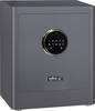 Basi 2020-0000-1200 mySafe Premium 350 Möbeltresor Zahlenschloss, Fingerabdruckschloss Grau