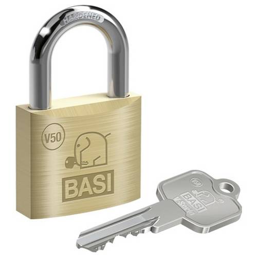 Basi V5091-0050-0010 Vorhängeschloss gleichschließend Profilzylinder-Vorhangschloss