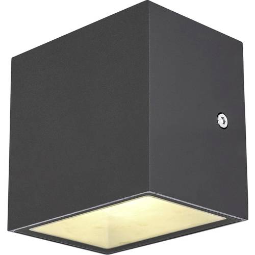 SLV SITRA CUBE 1002032 LED-Außenwandleuchte 10 W Anthrazit