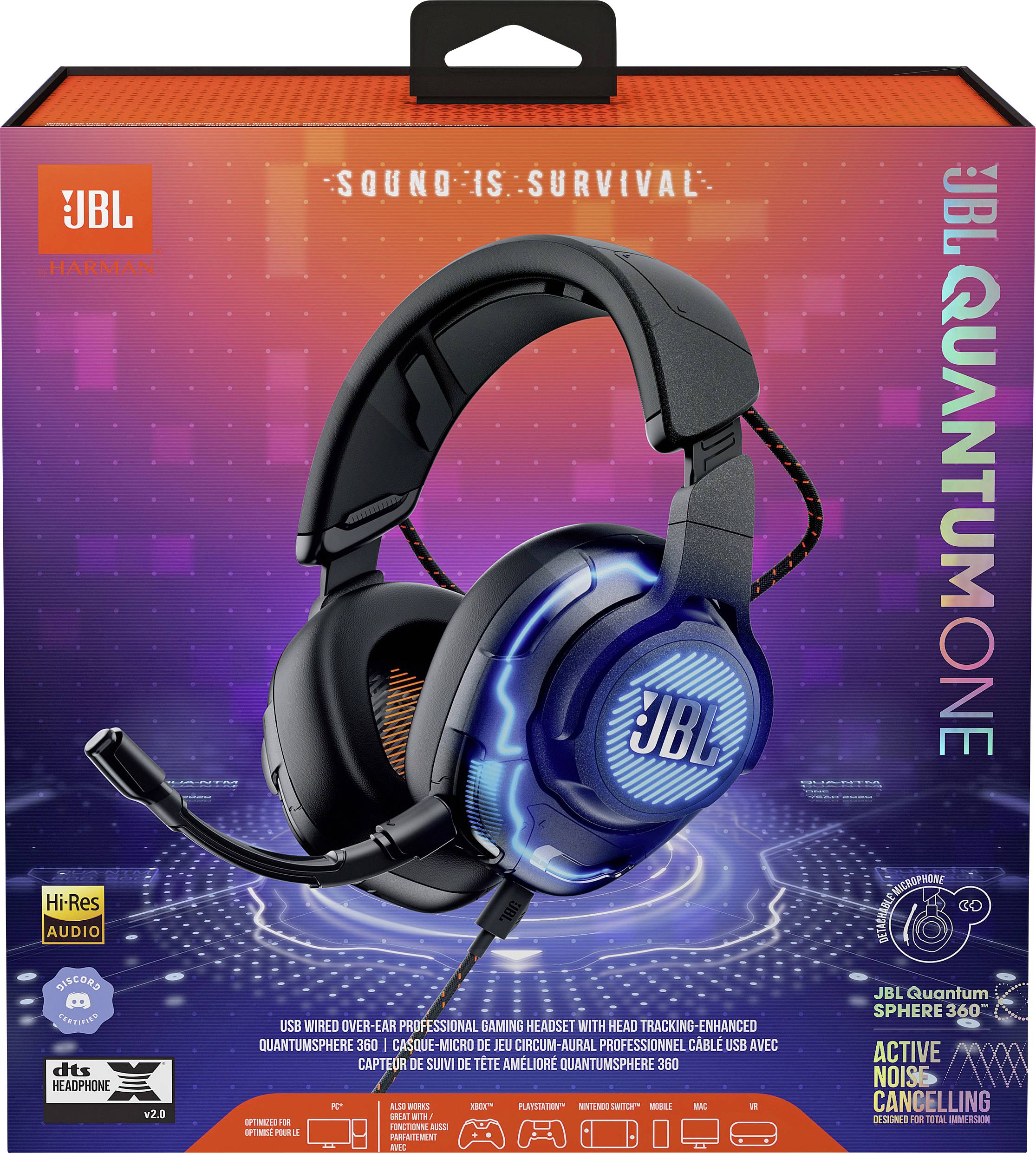 JBL Quantum One - Headset - ohrumschließend - kabelgebunden-16