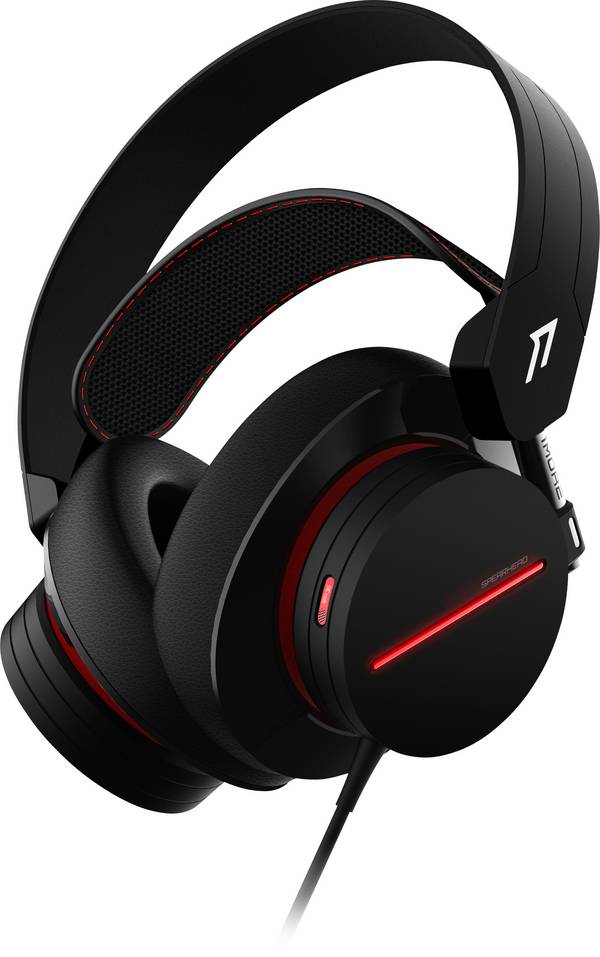 1more H1007  Over Ear Headset kabelgebunden 7.1 Surround Schwarz Mikrofon-Rauschunterdrückung  Gaming