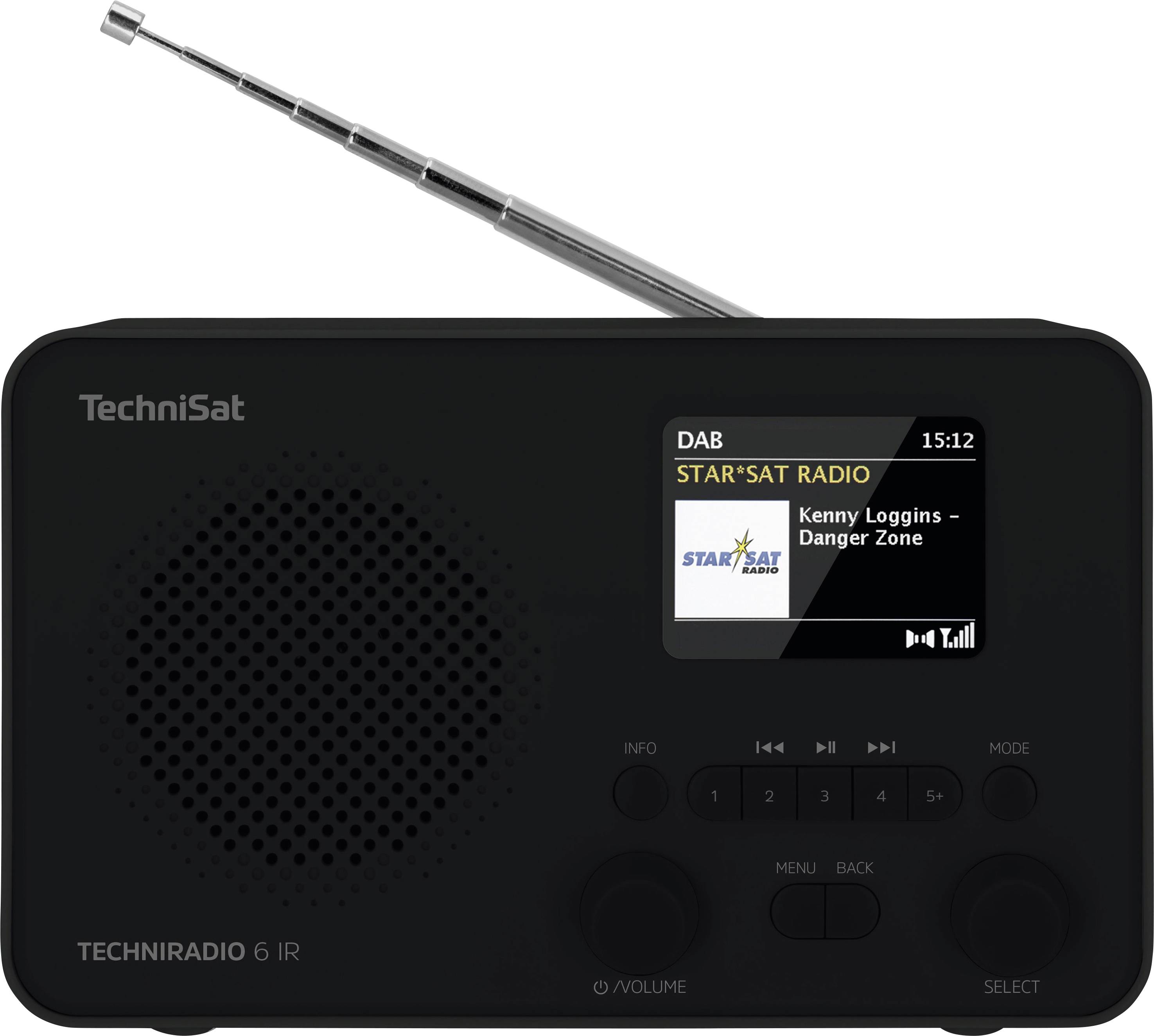 TECHNISAT TechniRadio 6 IR sw 0000/3961 Internet/DAB+/UKW-RDS,Bluetooth