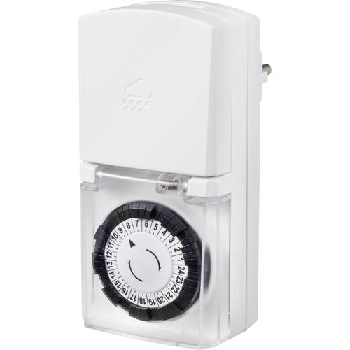 Sygonix SY-5042670 Steckdosen-Timer analog Tagesprogramm 3680 W IP44