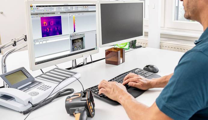 Logiciel de thermographie pour caméras thermiques