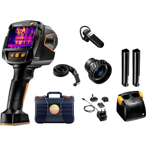 Thumbnail - testo 883-1 Set Wärmebildkamera kalibriert (DAkkS-akkreditiertes Labor) -30 bis 650 °C 27 Hz WiFi