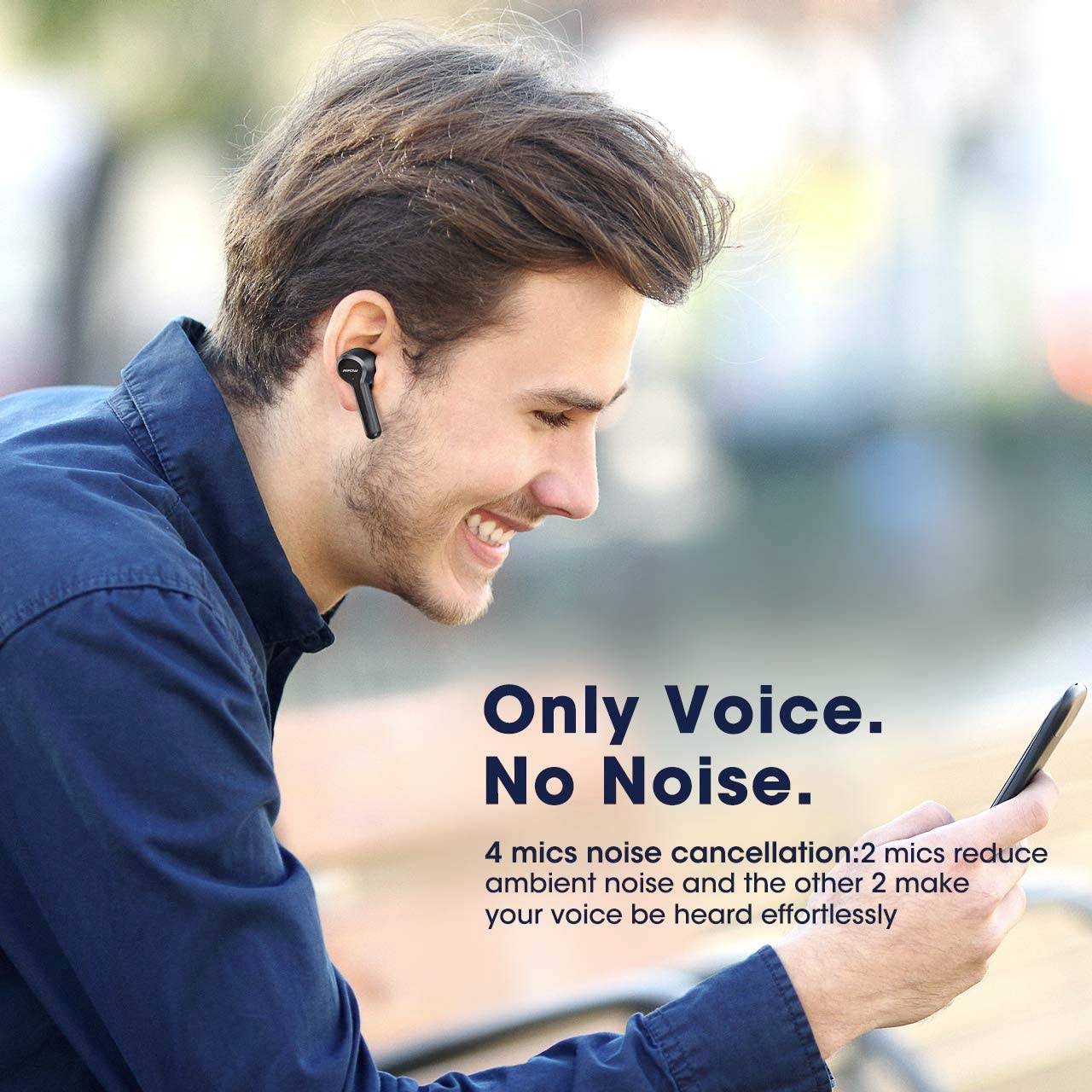 Mpow M9 In Ear Kopfhörer Bluetooth® Schwarz Schweißresistent kaufen