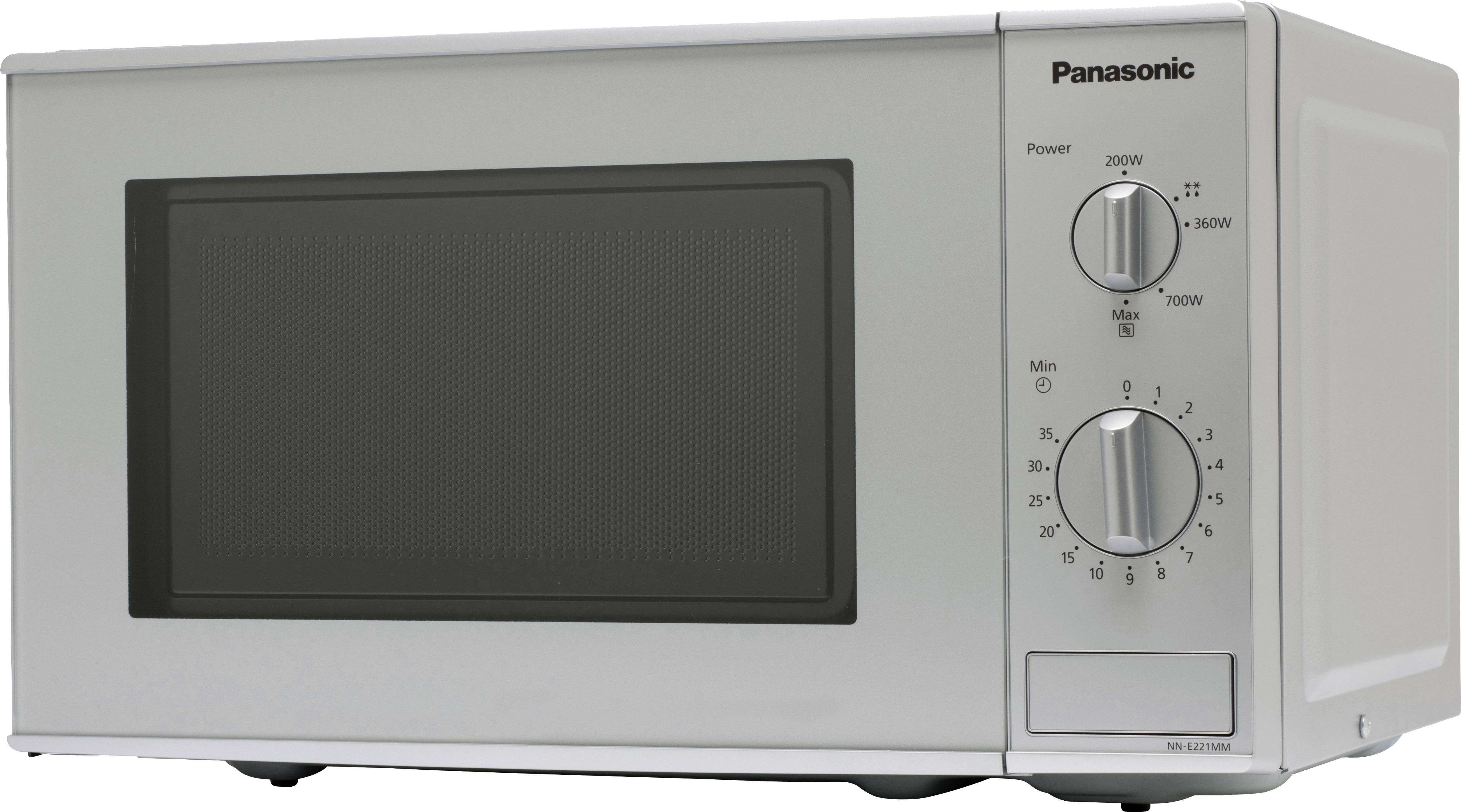 PANASONIC NN-E221M Mikrowelle silber